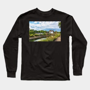 Goring on Thames Lock Long Sleeve T-Shirt